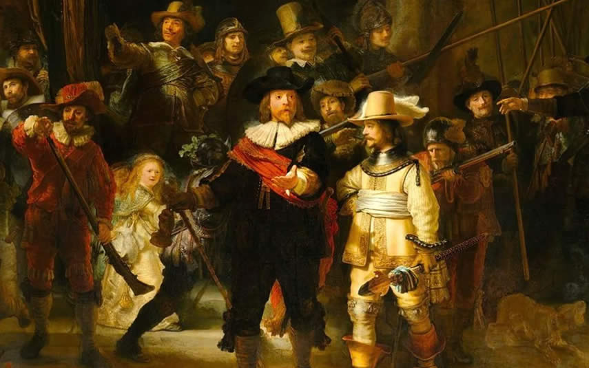 10 secretos detrás de "La ronda nocturna" de Rembrandt que nunca habías visto